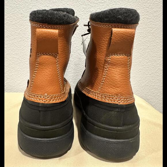 New Skechers Relaxed Fit Waterproof Wealer Muck Morrow Leather Boots Men's 9 - Picture 5 of 7